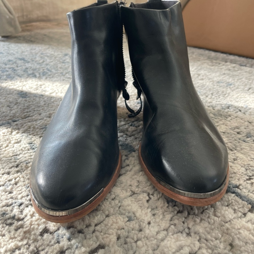 Ted Baker London Black Ankle Boots